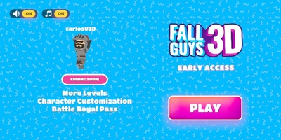 Fall Dudes 3D screenshot 1