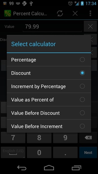 Percent Calculator - Preview 2