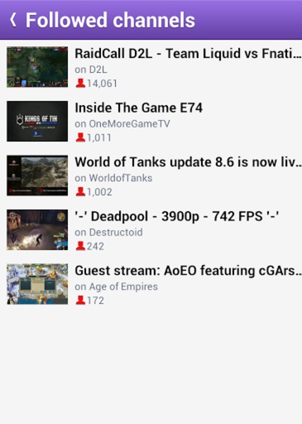 Twitch for Android - Download the APK from Uptodown