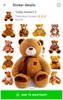 Teddy Bear Stickers screenshot 5