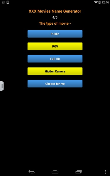 XXX Movies Name Generator - Preview 4