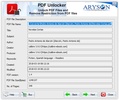Aryson PDF Unlocker screenshot 3