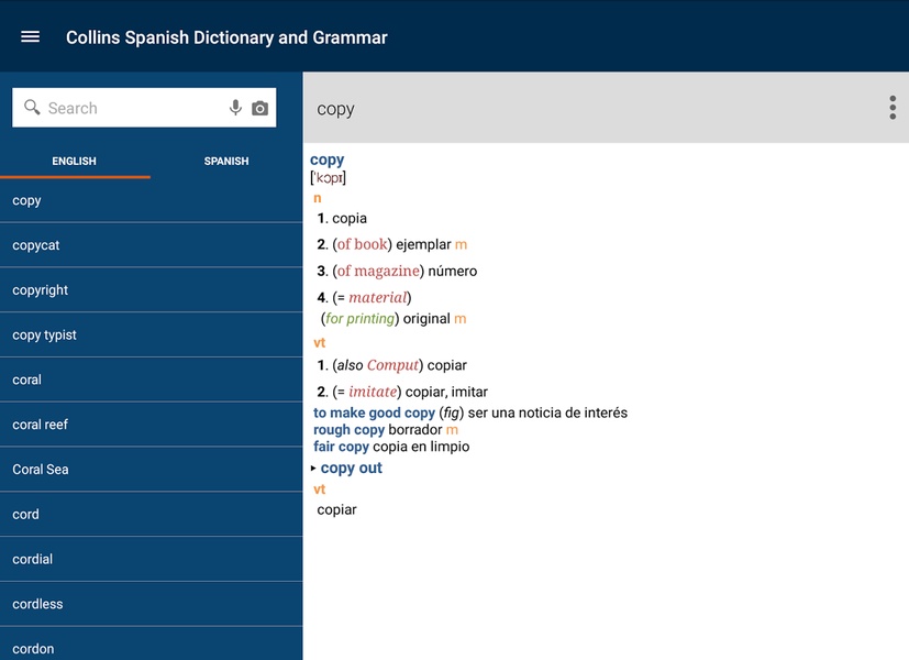 Collins Spanish Dictionary - Preview 7