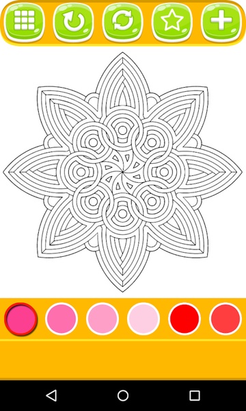 Mandalas Coloring - Preview 6