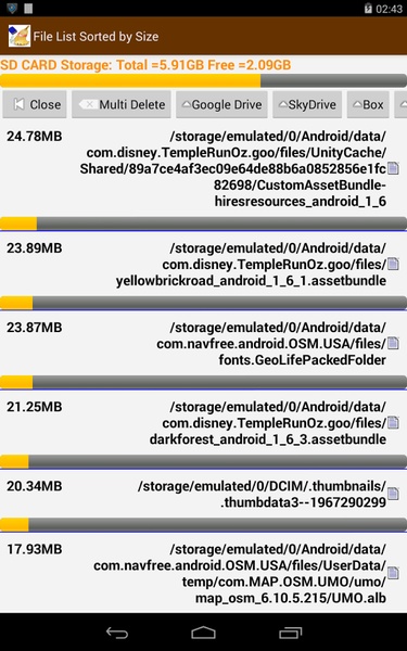SD CARD Storage Optimizer - Preview 3