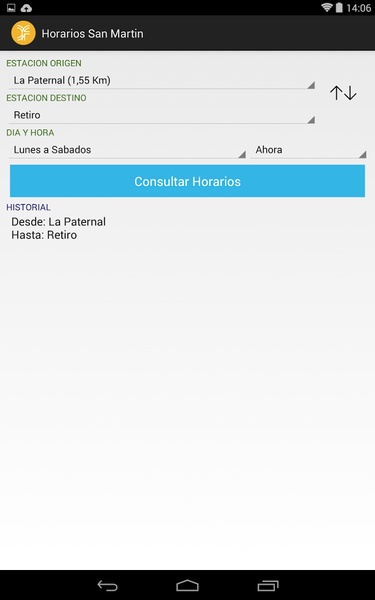 Horarios San Martin - Preview 3
