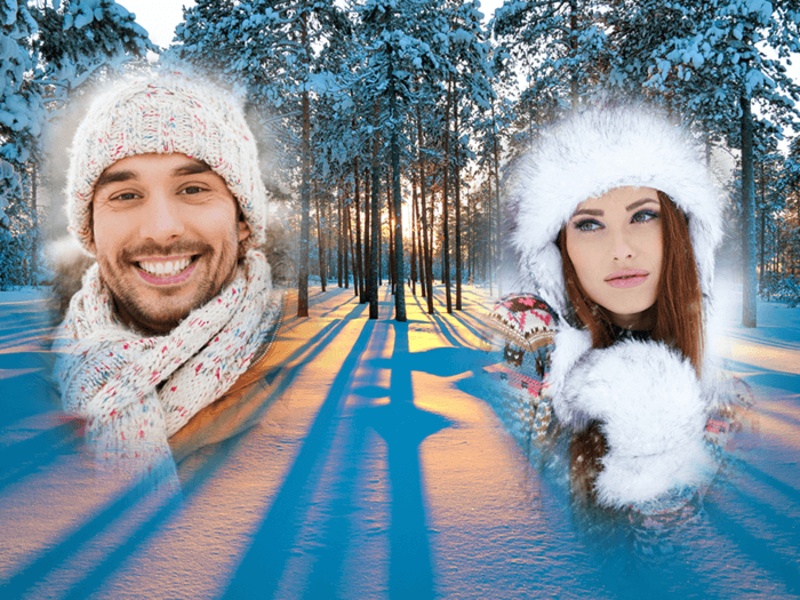 Snowfall Frames Photo New - Preview 1