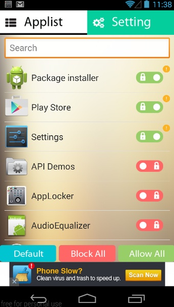 AppLock Android - Preview 4