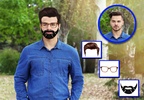 Men Hair Beard Goggle Styles screenshot 13