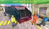 Garbage Truck City Drive Sim screenshot 10