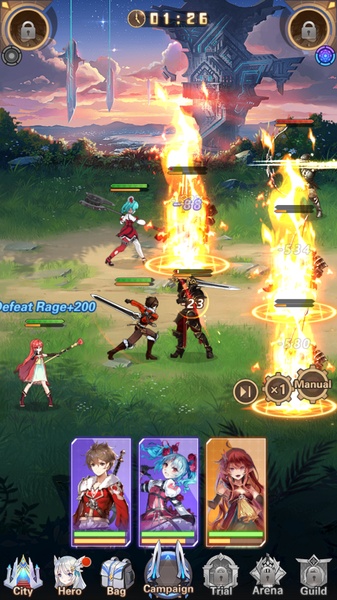 Girls' Connect: Idle RPG 1.0.205 UI shots 5