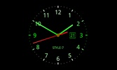 Analog Clock Live Wallpaper-7 screenshot 10