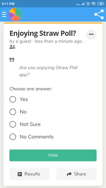 Straw Poll - Preview 1