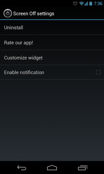 Screen Off and Lock widget - Preview 3
