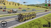 Army Bus Transporter Simulator 2020 screenshot 6