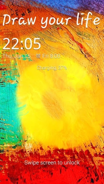 Note3 WaterColor Locker - Preview 2