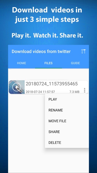 Download videos from twitter - Preview 3