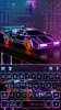 Neon CyberPunk Car Keyboard Ba screenshot 1