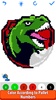 Dinosaurs Color Pixel Art Draw screenshot 7
