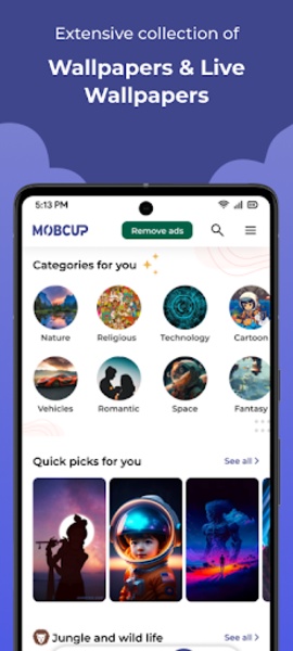 MobCup Ringtones & Wallpapers - Preview 5