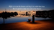 Good Night pictures and wishes, greetings and SMS screenshot 1