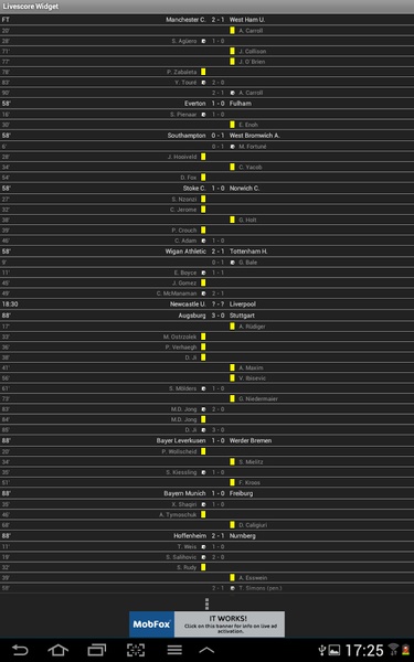 Livescore Widget - Preview 15