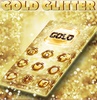 Gold Glitter Go Launcher screenshot 1
