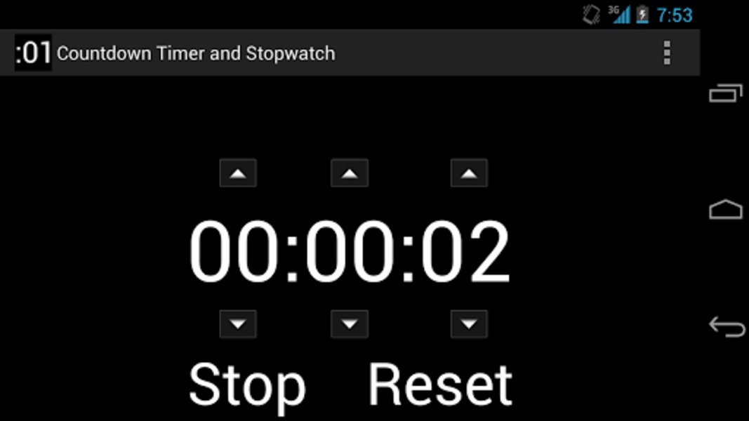 Countdown Timer and Stopwatch - Preview 2