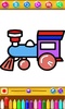 Draw colouring pages Thomas Train Friends by Fans screenshot 4