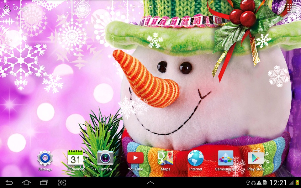 Snowman Live Wallpaper - Preview 4