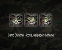 Camo Shrapnel - icon pack screenshot 2