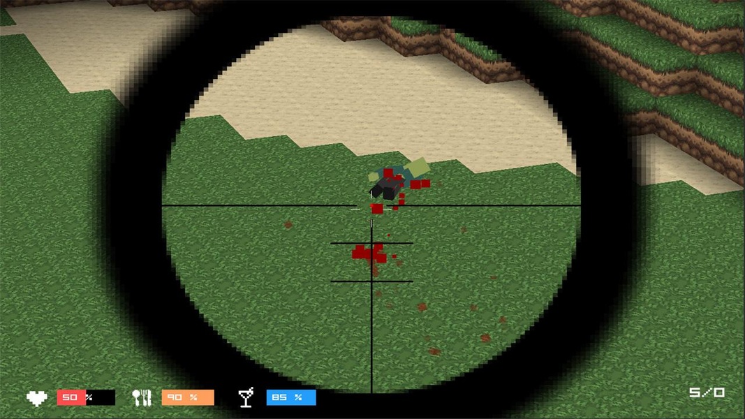 Cube Gun 3D : Zombie Island - Preview 2