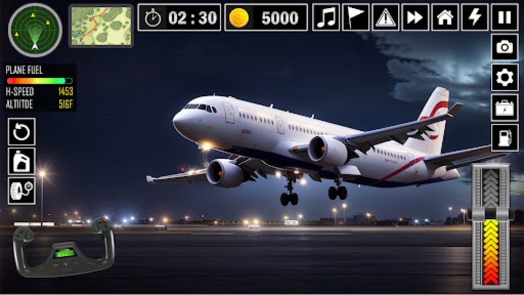 Flight Simulator Plane Game 3D Apk Download for Android- Latest version 2-  com.airplane.offline.game.city.pilot.simulator.planegame