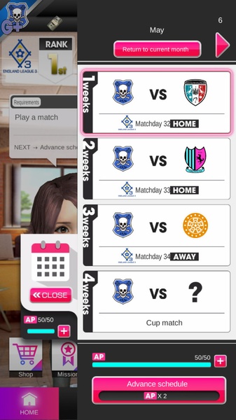 SEGA Pocket Club Manager - Preview 11