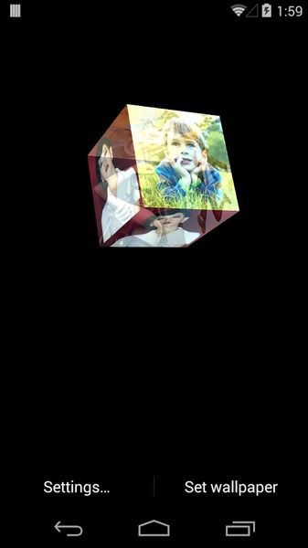 Photo Cube Wallpaper - Preview 1