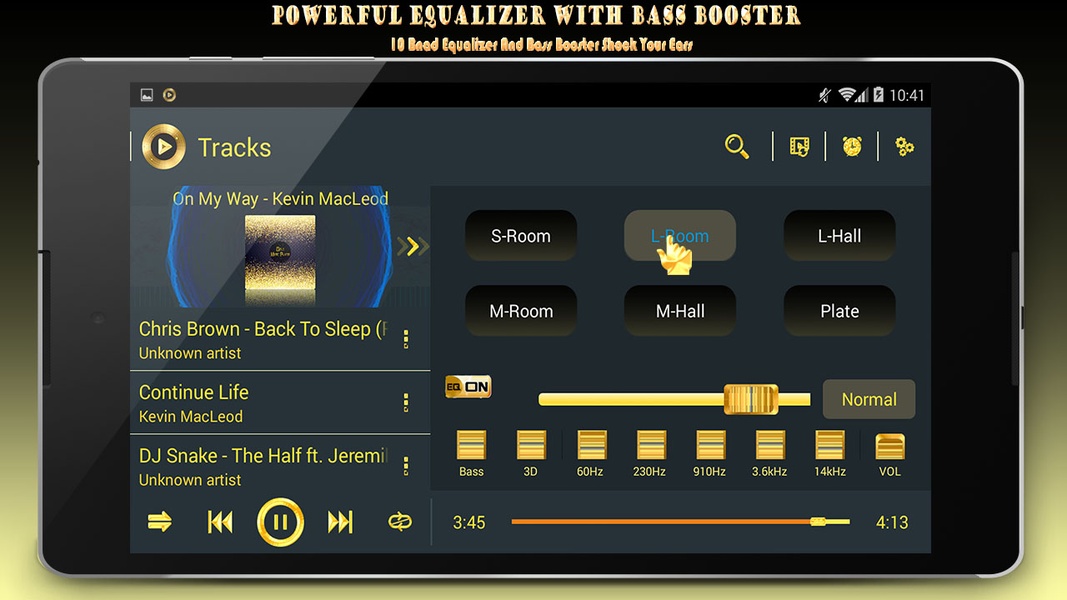 Gold Music Player - Preview 1