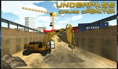 Bridge Builder Crane Underpass screenshot 3
