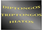 DIPTONGOS TRIPTONGOS HIATOS screenshot 1