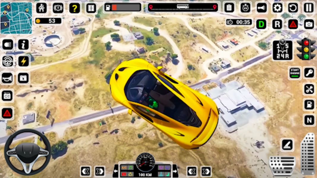 crazy car stunt ramp games - Preview 5