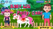 Baby Lisi Pony Care screenshot 1