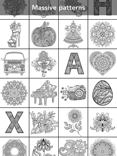 Mandala Coloring - Preview 6