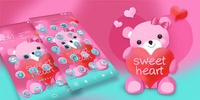 sweet heart GO Launcher Theme screenshot 1