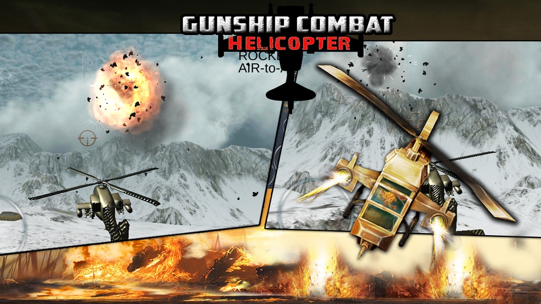Gunship Combat Helicopter War - Preview 4