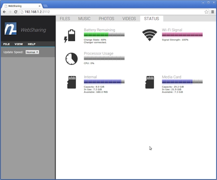 WebSharing Lite - Preview 2