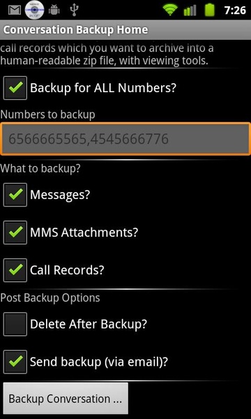 Conversation Backup - Preview 4