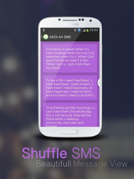 Shuffle SMS - Preview 4