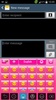 Pink Keyboard for S4 screenshot 4