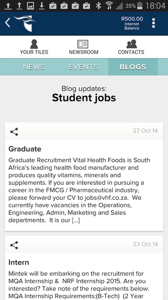 CPUT Mobile - Preview 1