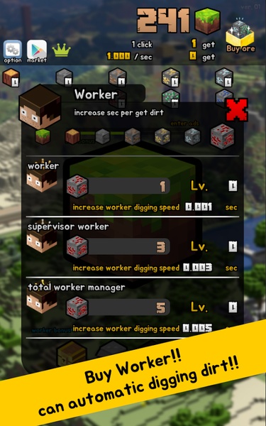 MineClickft - Preview 3