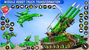 Army Truck Robot Car Game 3d screenshot 2